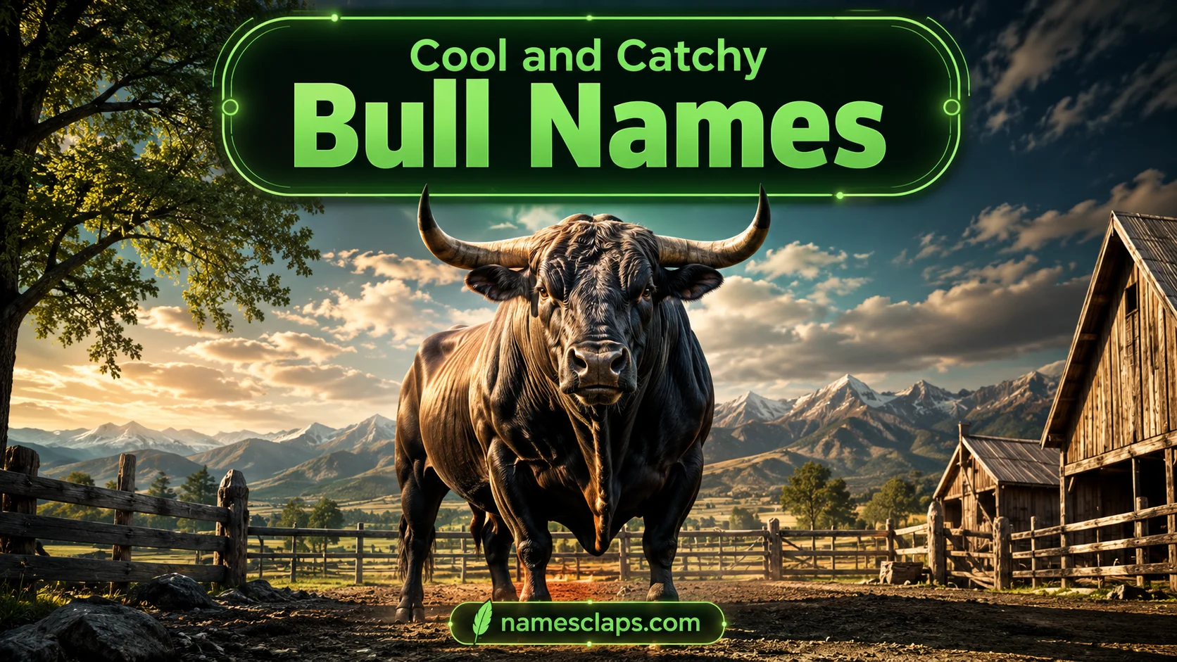 Cool And Catchy Bull Names