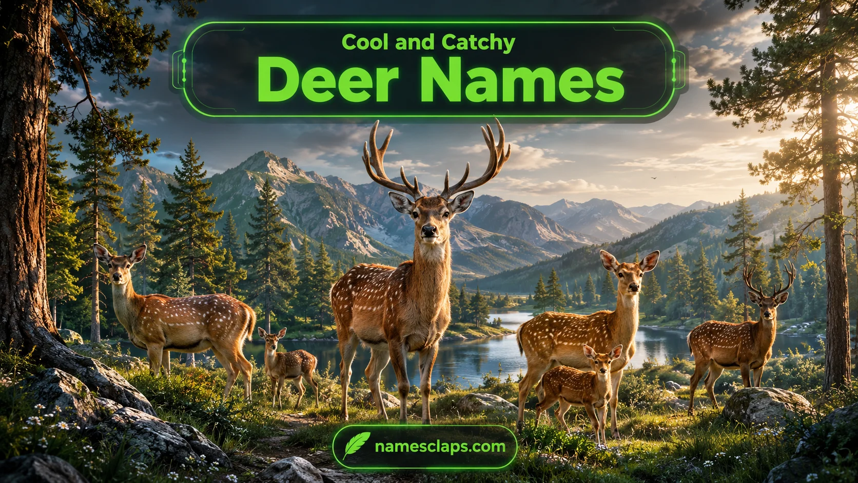 Cool and Catchy Deer Names