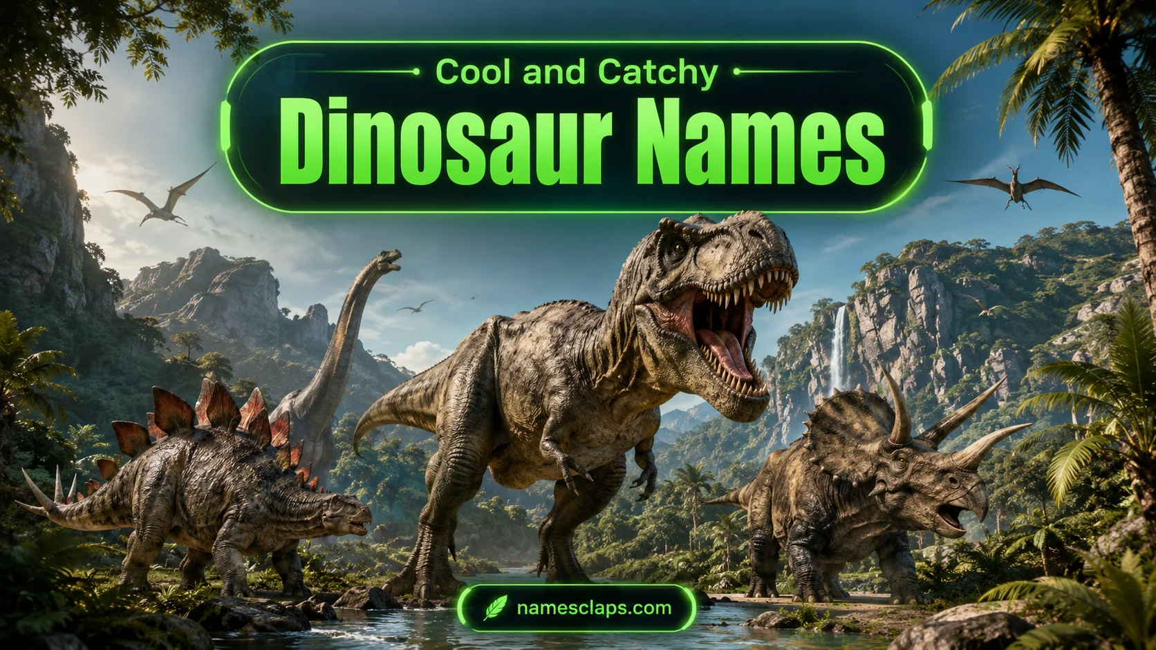Cool And Catchy Dinosaur Names