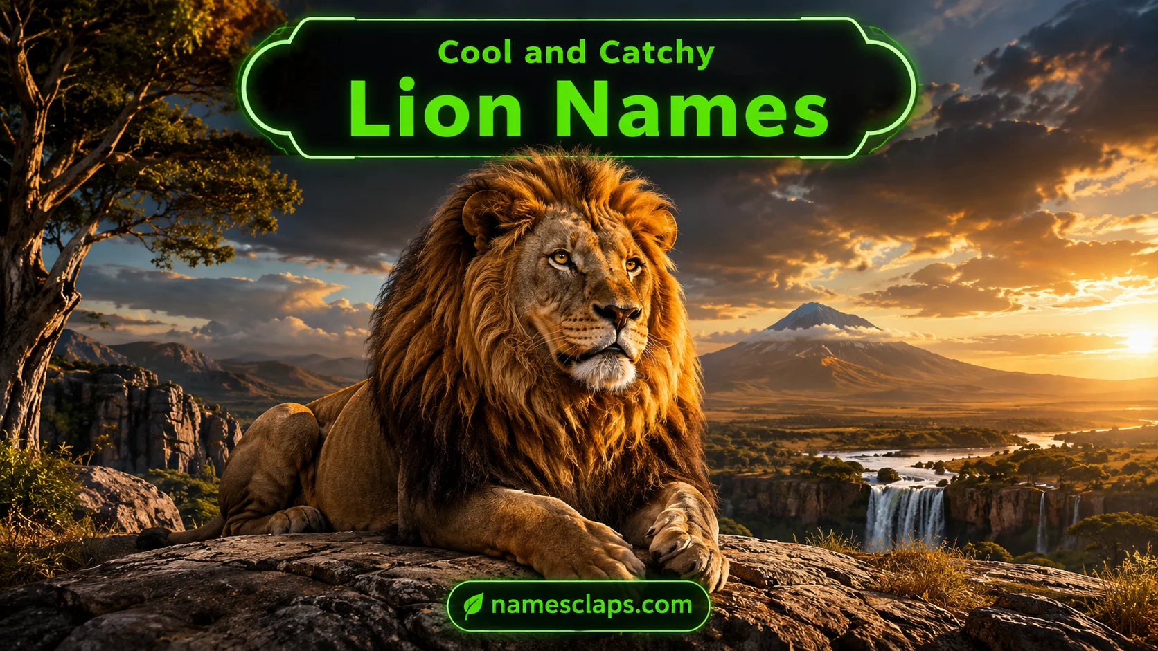 Cool and Catchy Lion Names