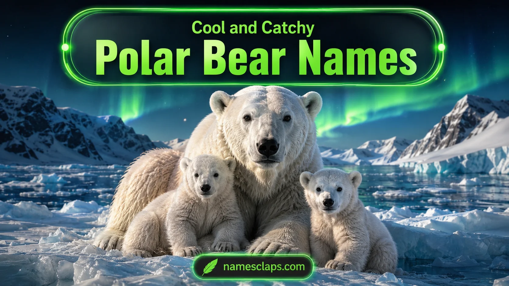 Cool And Catchy Polar Bear Names