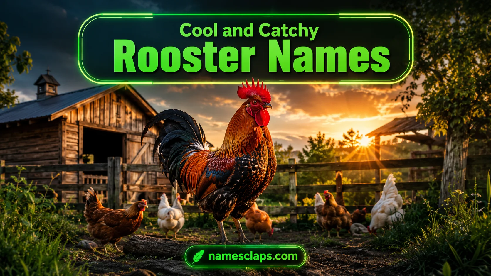 Cool and Catchy Rooster Names