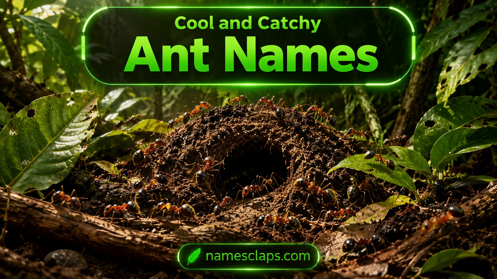 Cool And Catchy Ant Names