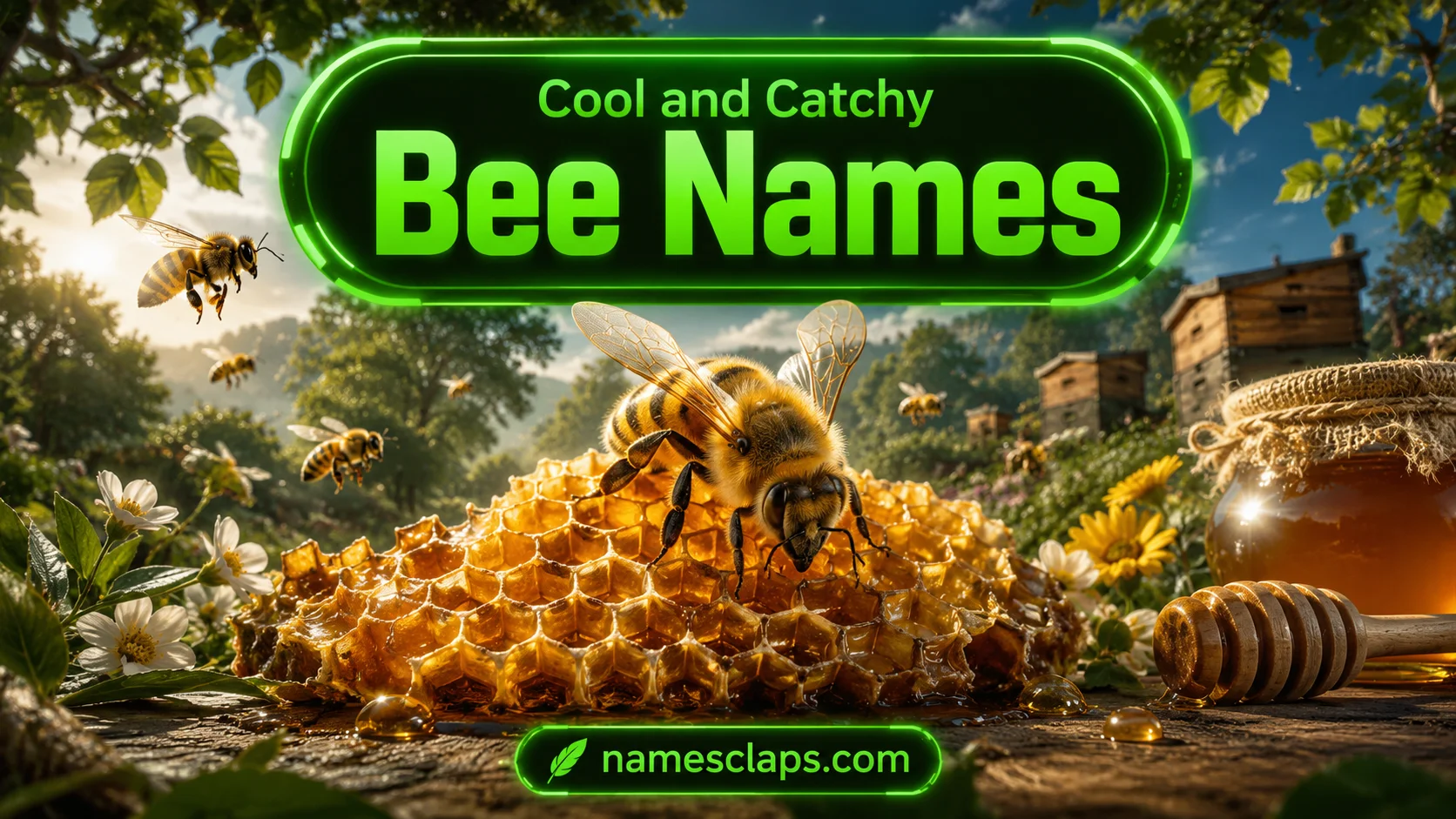 Cool And Catchy Bee Names