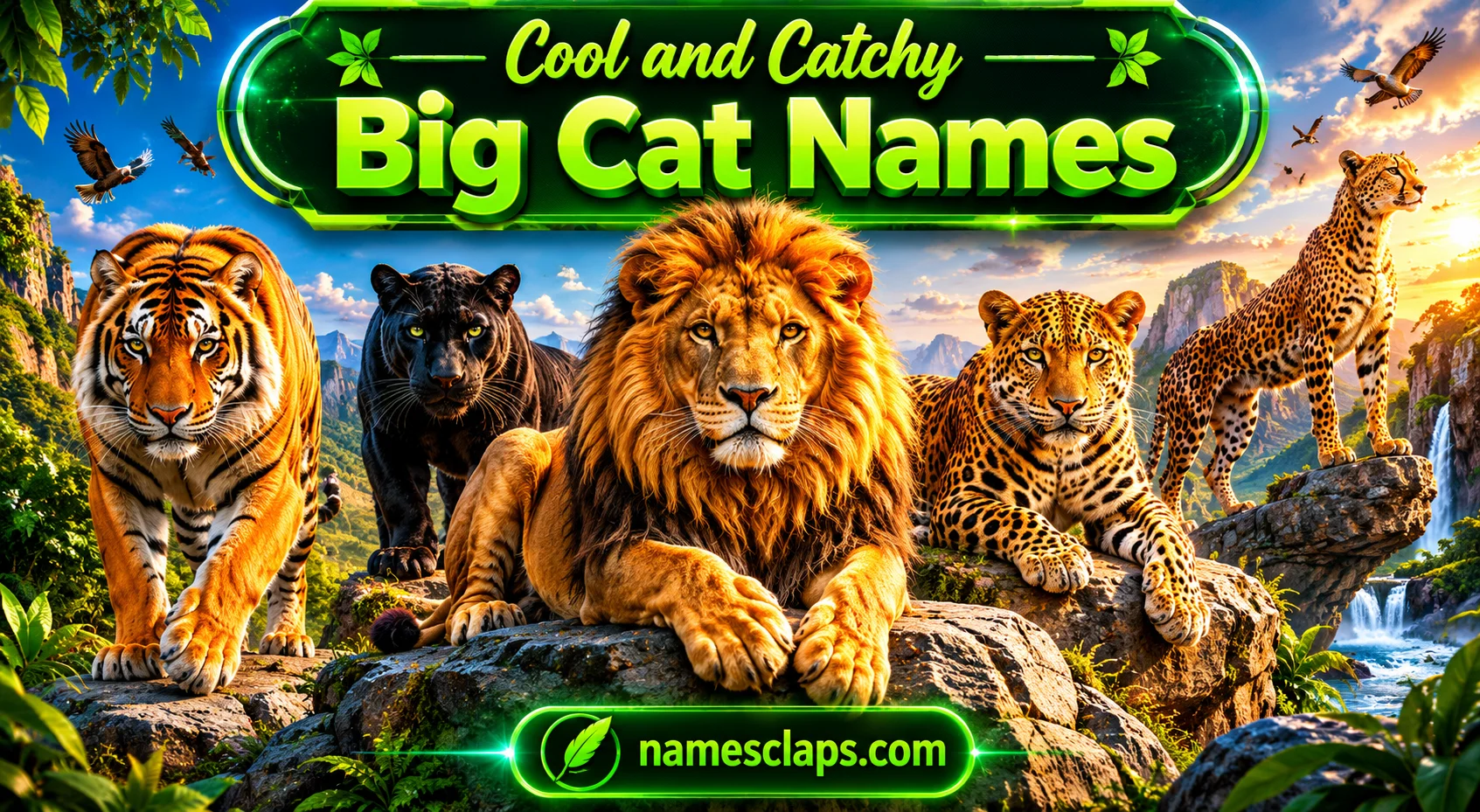 Cool And Catchy Big Cat Names