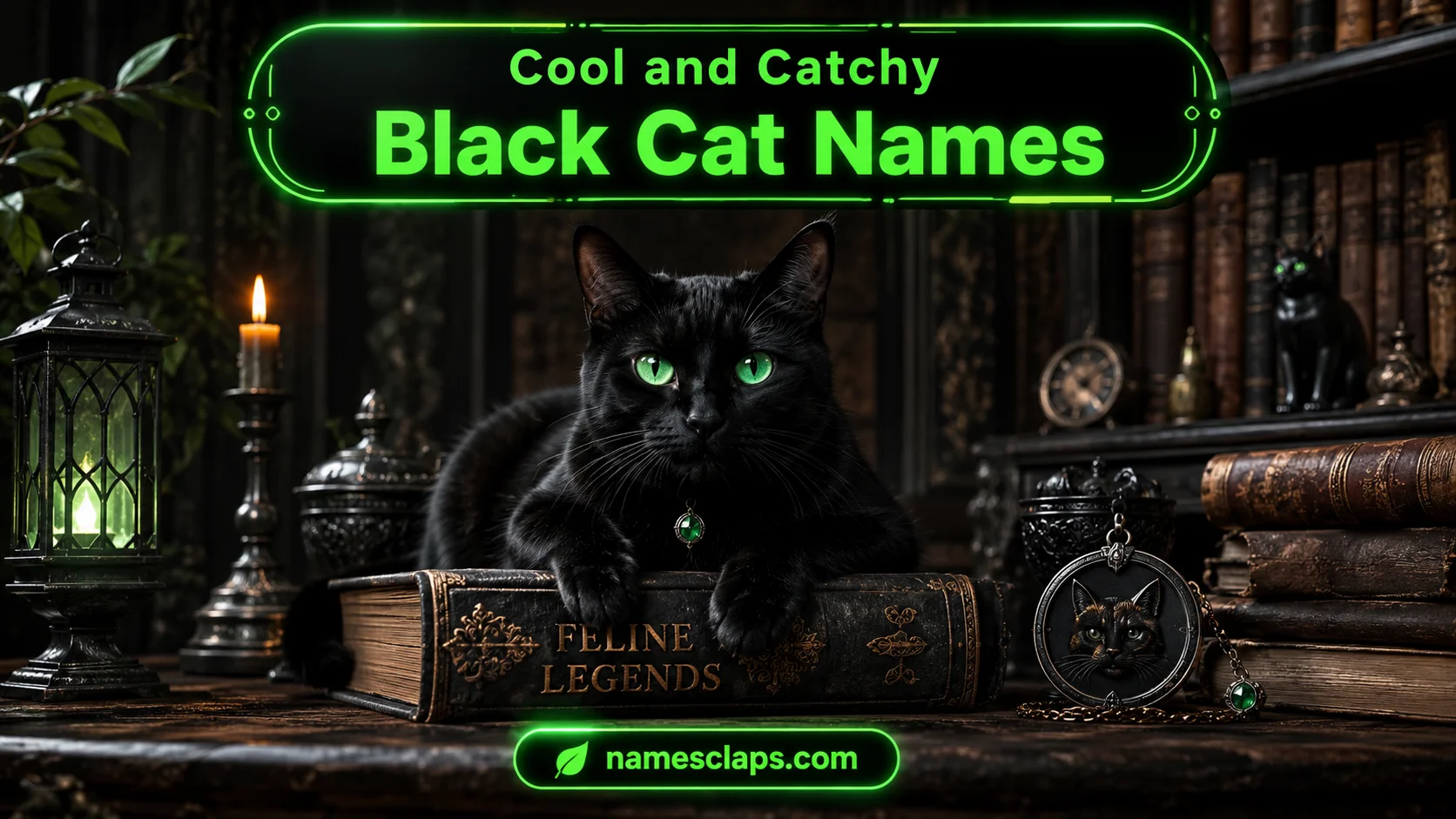 Cool And Catchy Black Cat Names