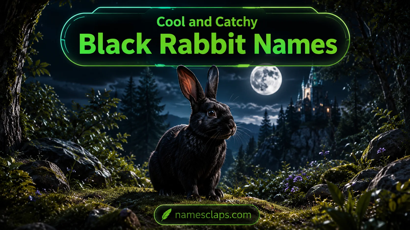 Cool And Catchy Black Rabbit Names