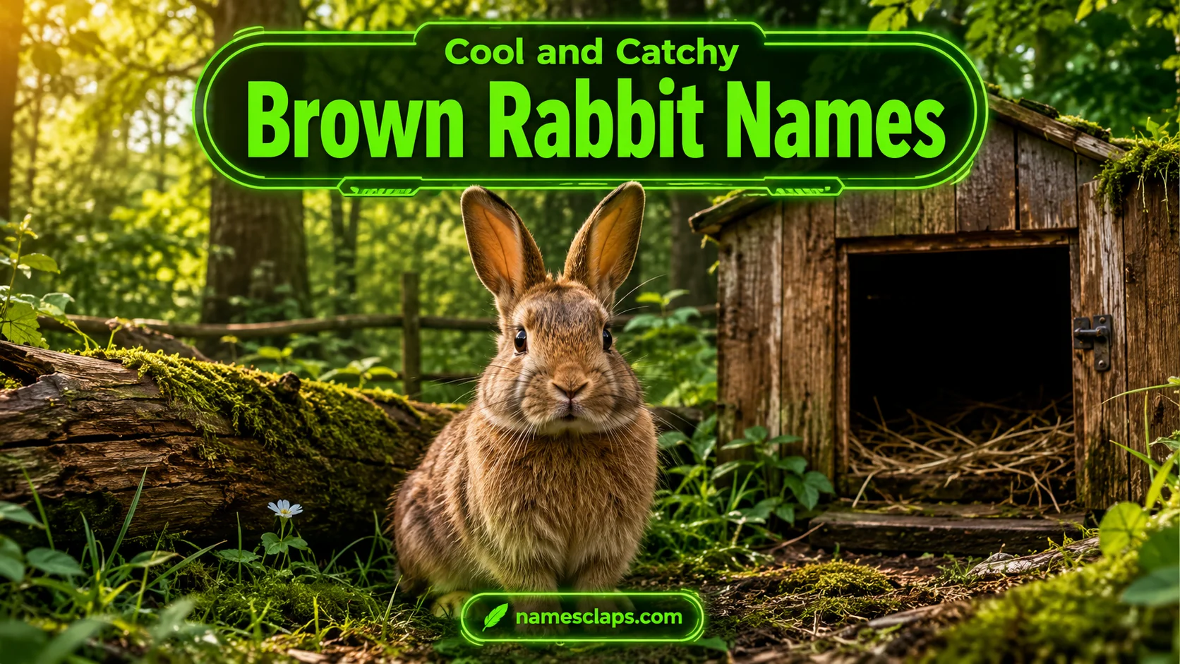 Cool And Catchy Brown Rabbit Names