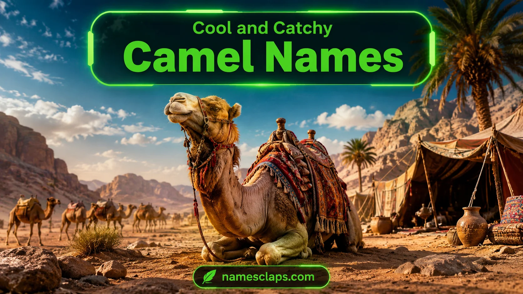 Cool And Catchy Camel Names