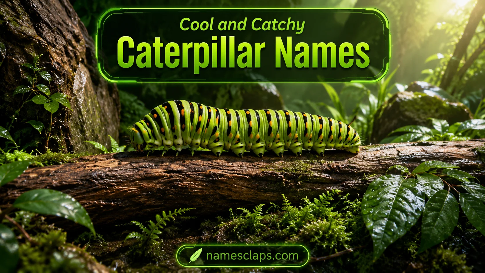 Cool And Catchy Caterpillar Names