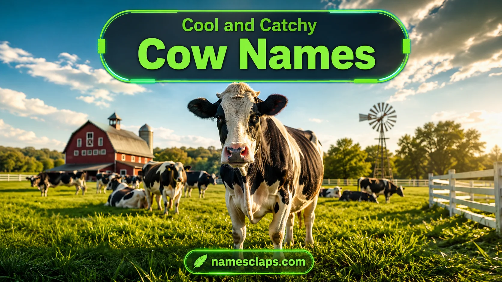 Cool And Catchy Cow Names