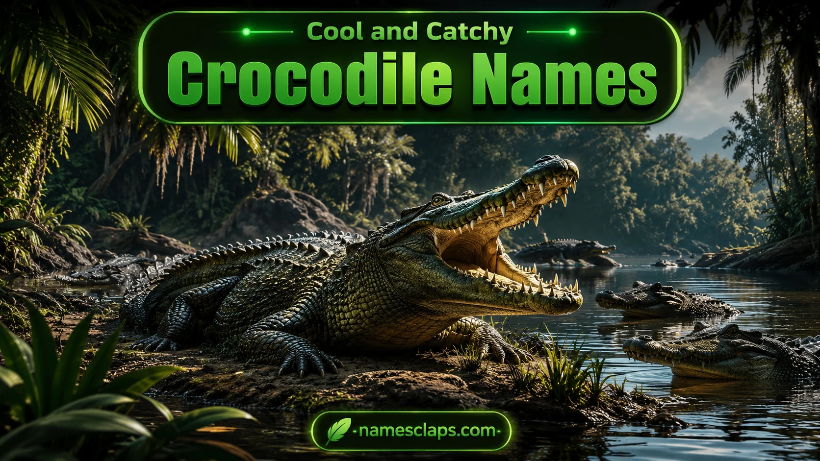 Cool And Catchy Crocodile Names