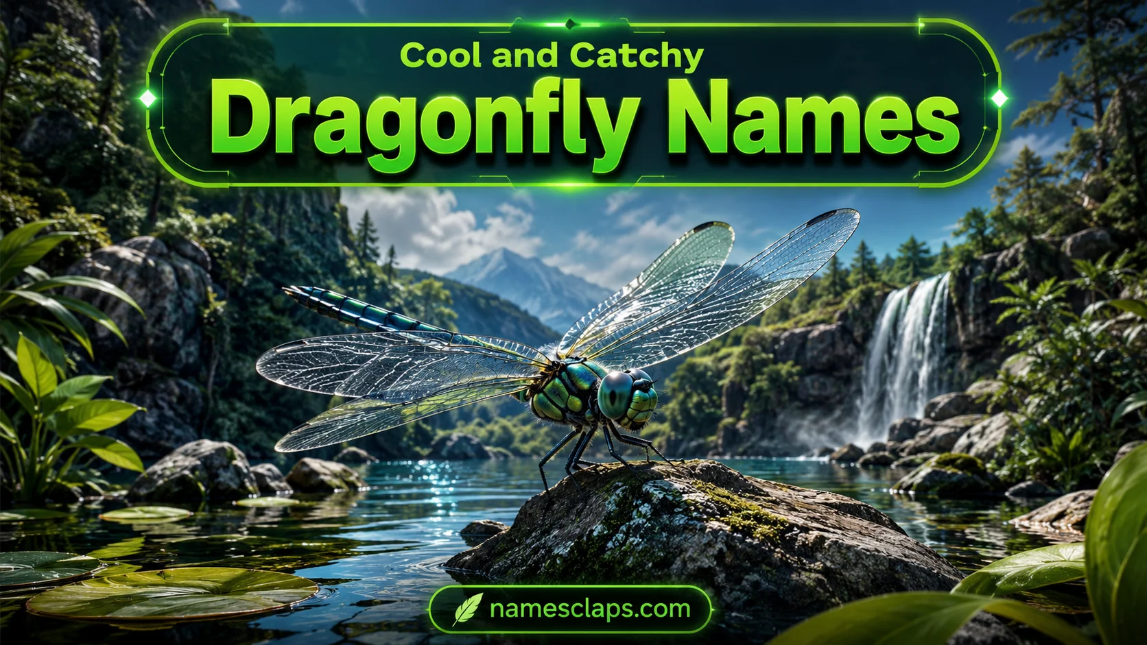 Cool And Catchy Dragonfly Names