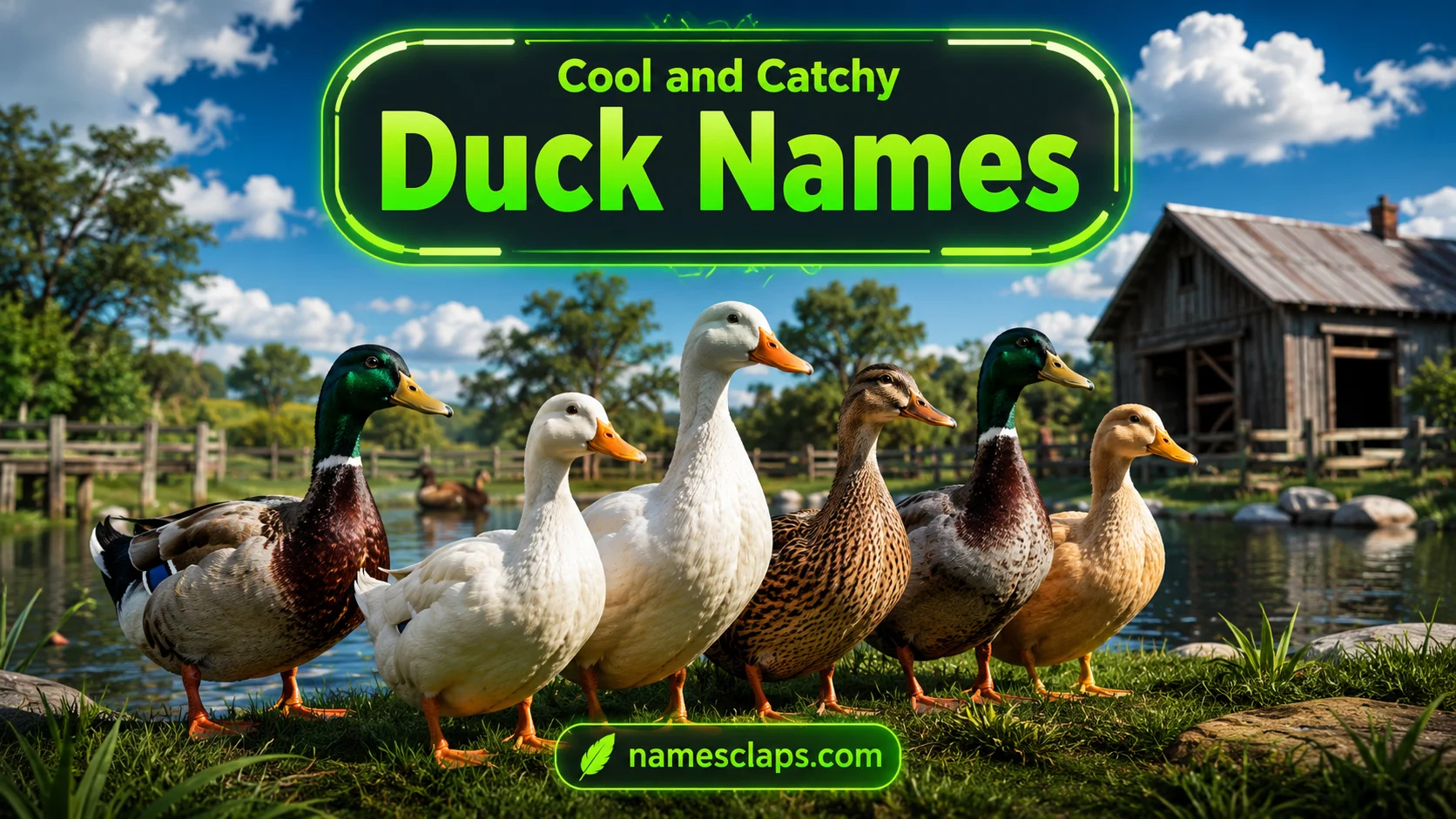 Cool And Catchy Duck Names