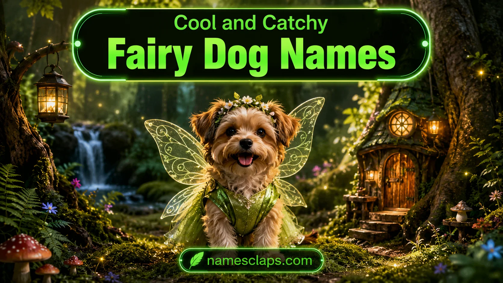 Cool And Catchy Fairy Dog Names