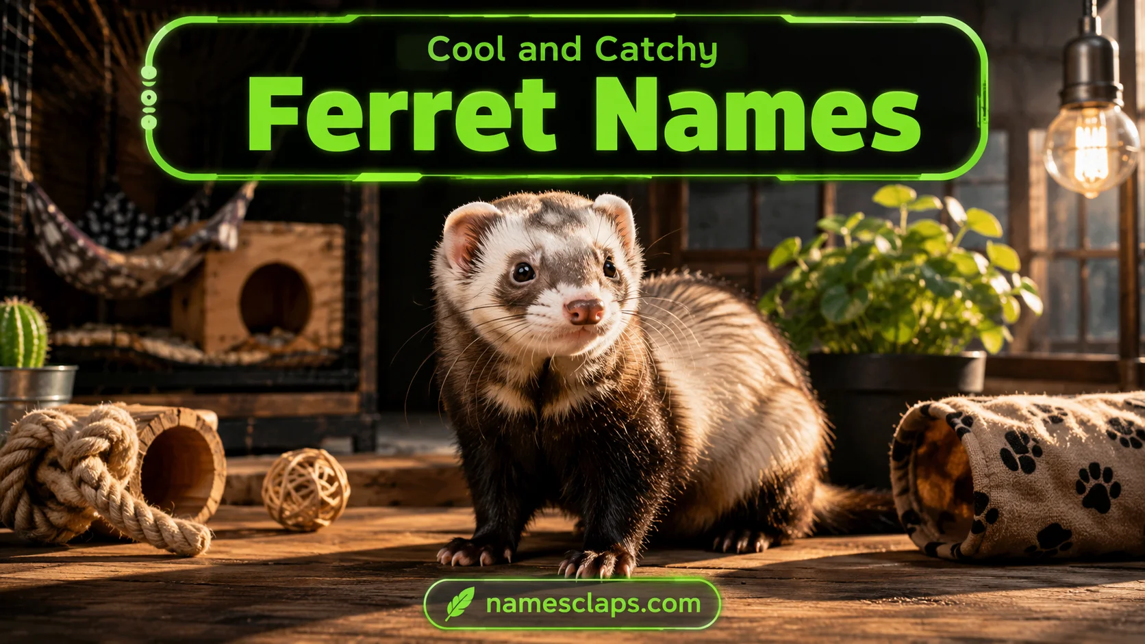 Cool And Catchy Ferret Names