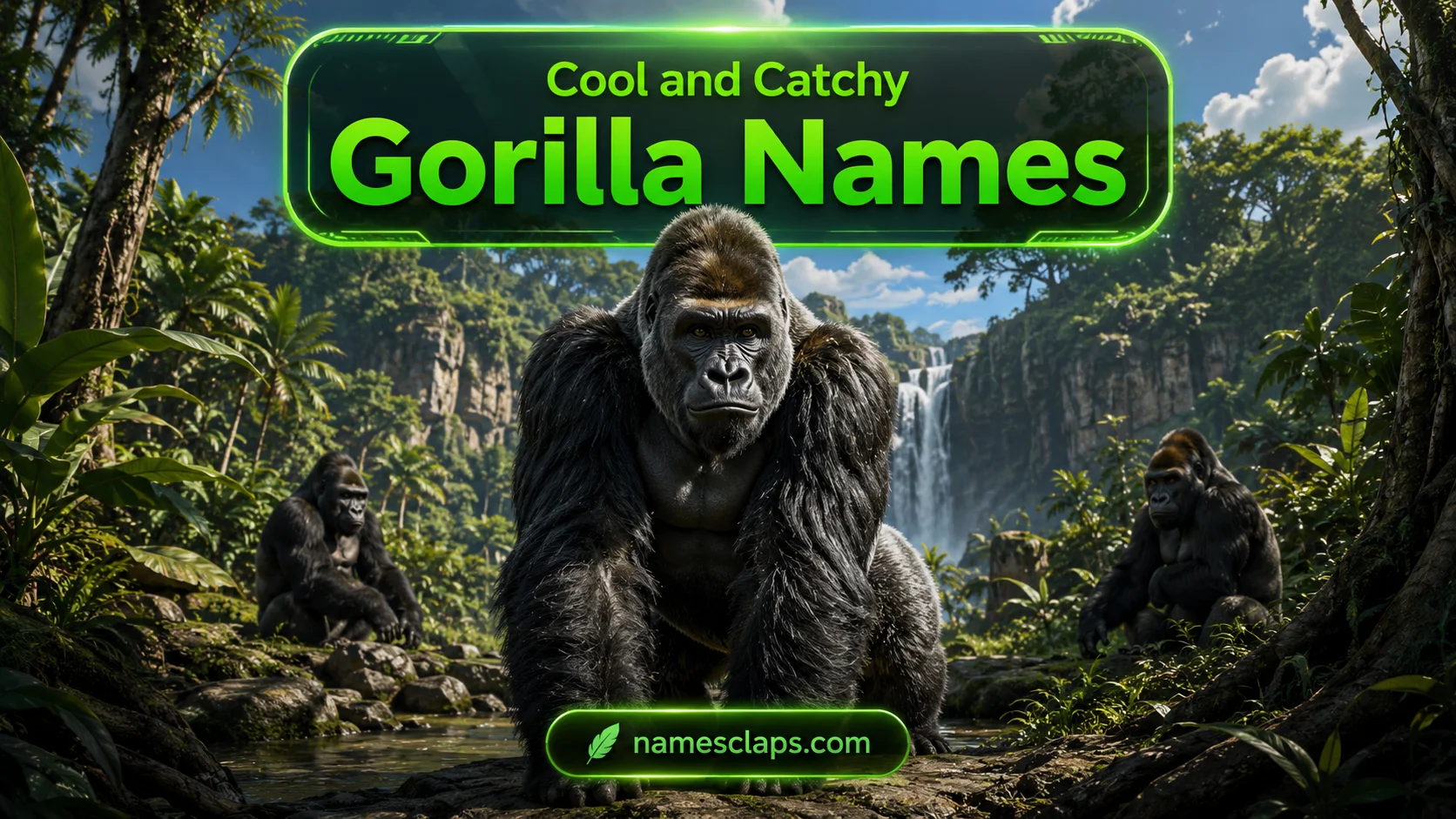 Cool And Catchy Gorilla Names