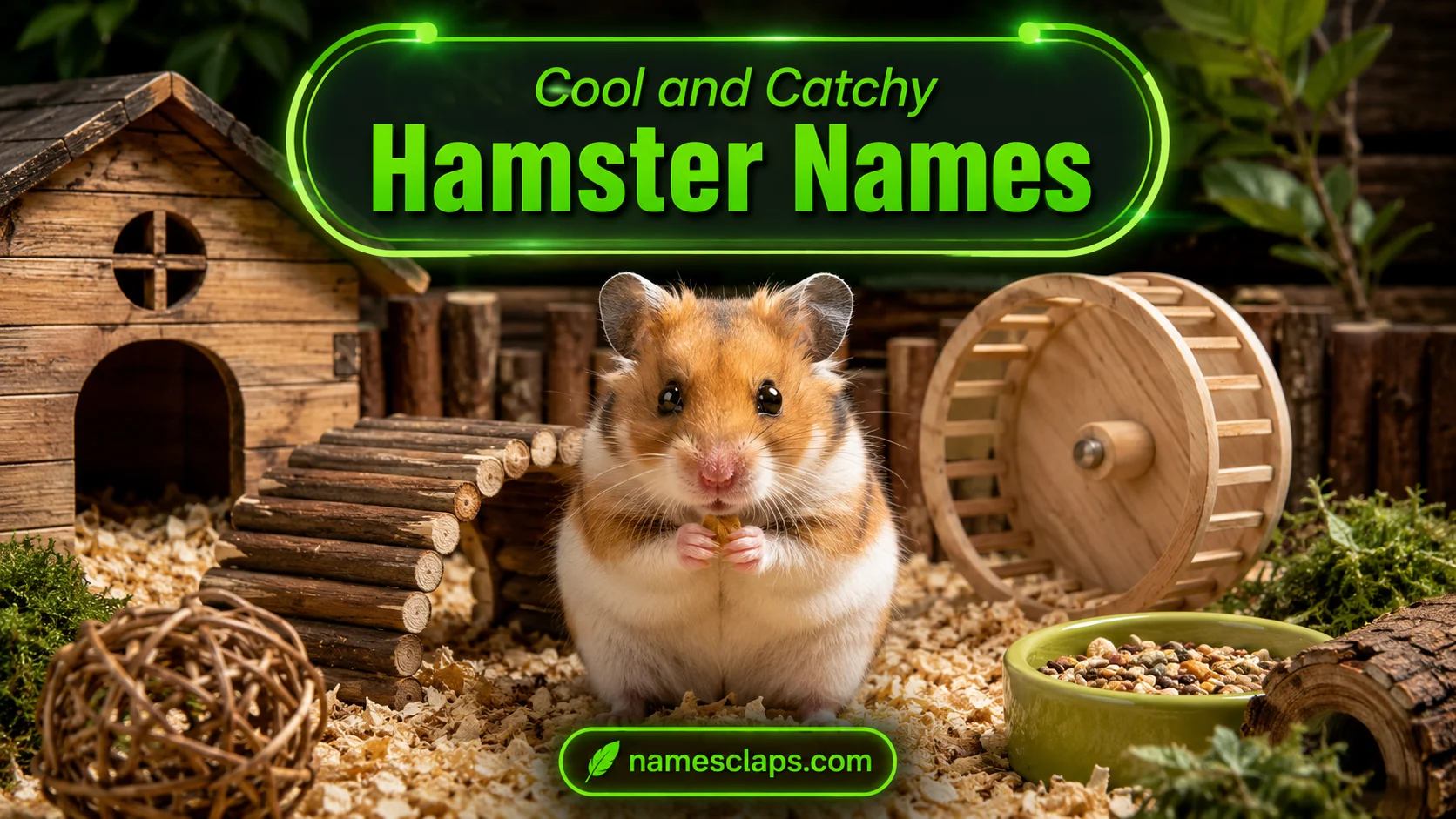 Cool And Catchy Hamster Names
