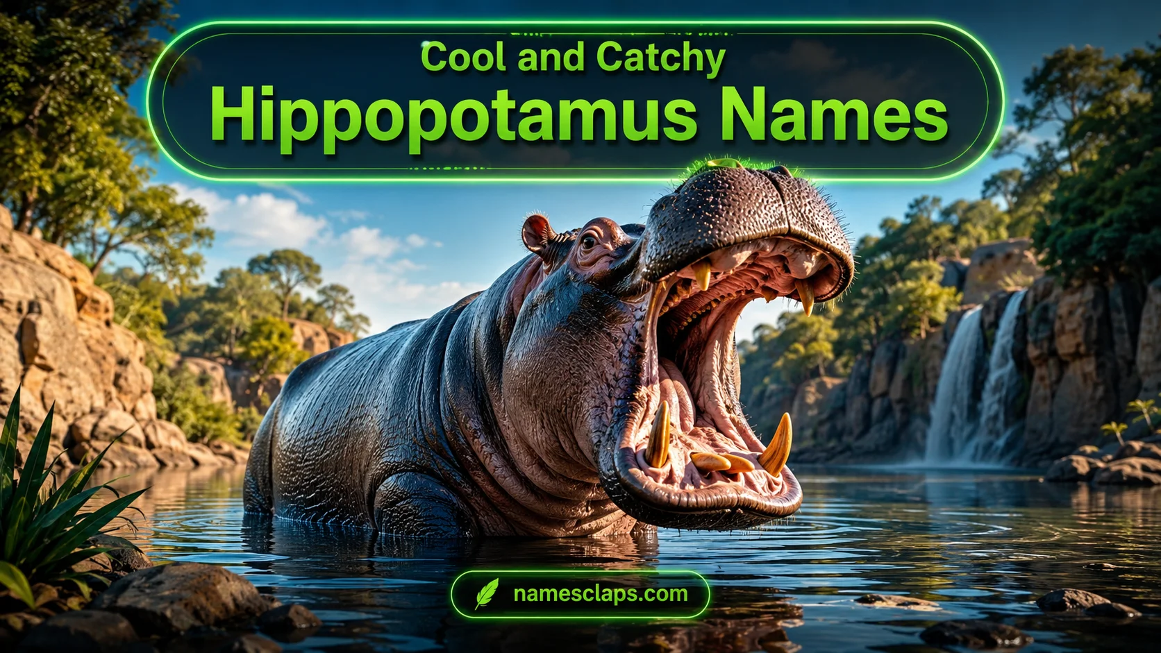 Cool and Catchy Hippopotamus Names