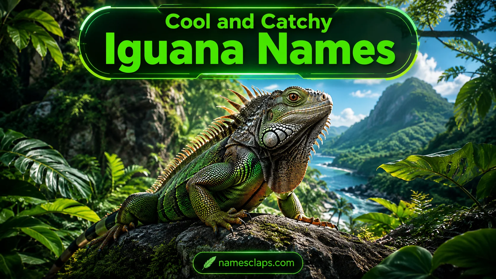 Cool And Catchy Iguana Names
