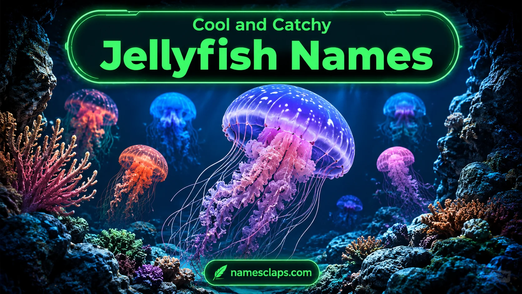 Cool And Catchy Jellyfish Names