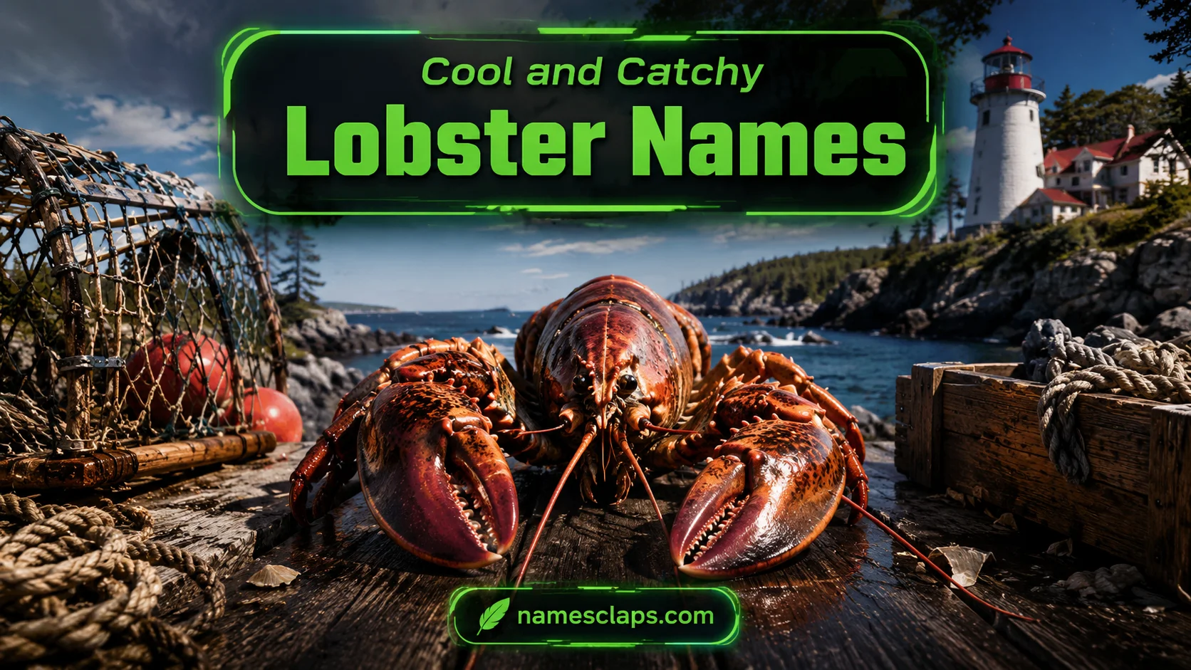 Cool And Catchy Lobster Names