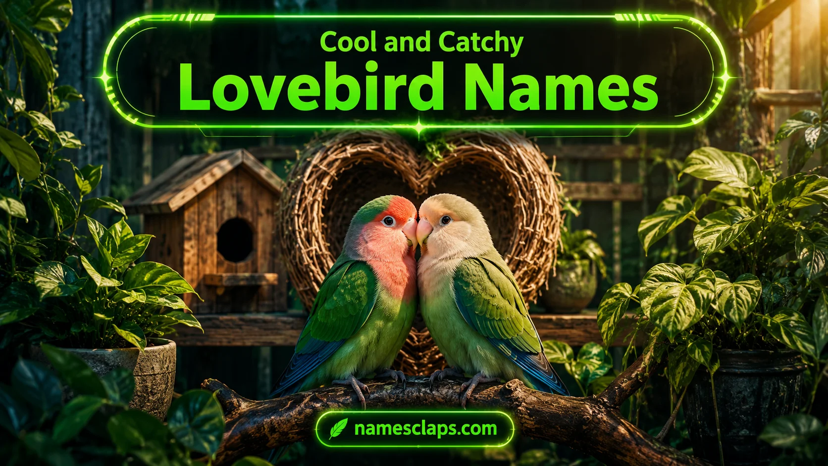 Cool And Catchy Lovebird Names