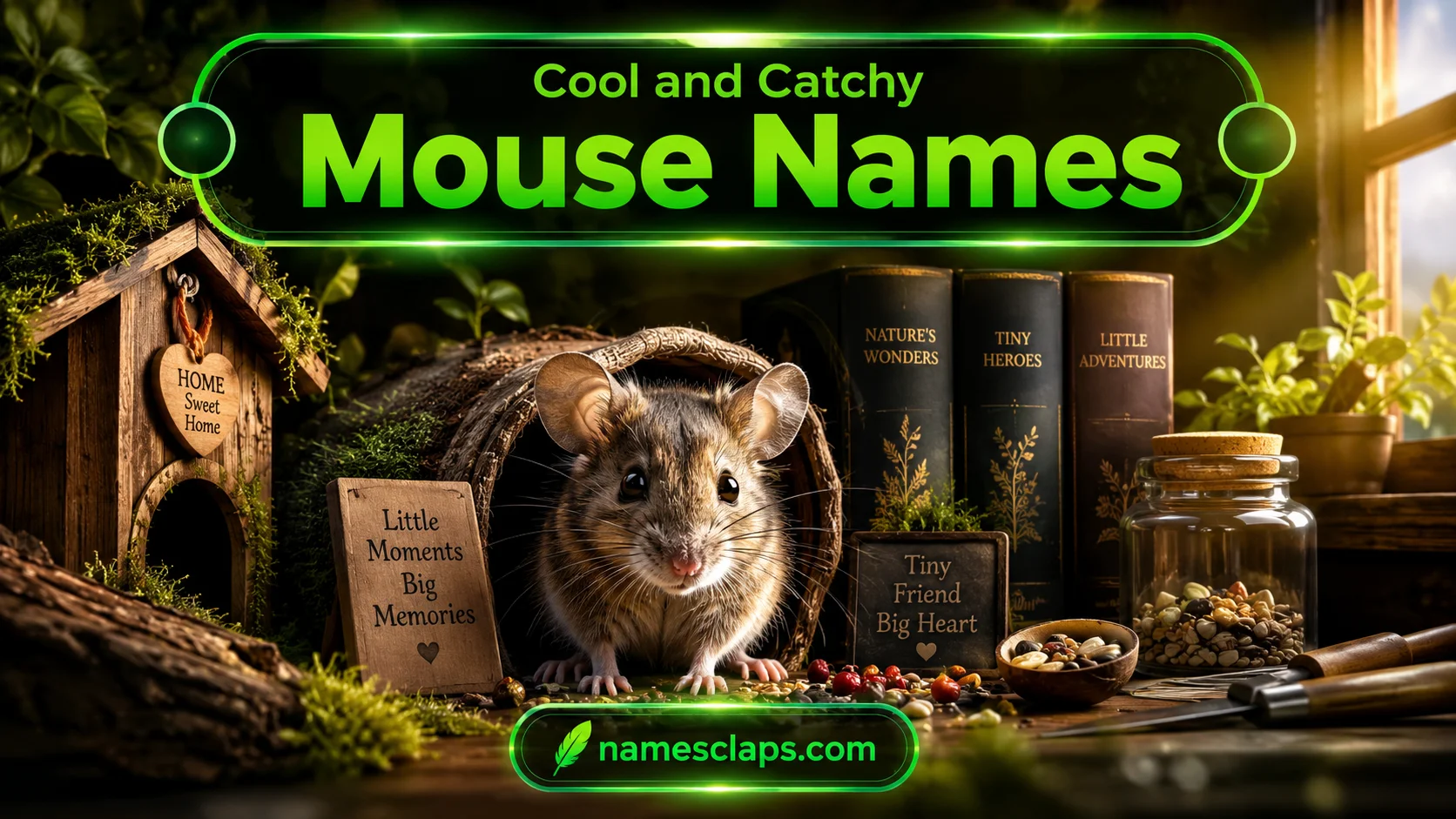 Cool And Catchy Mouse Names