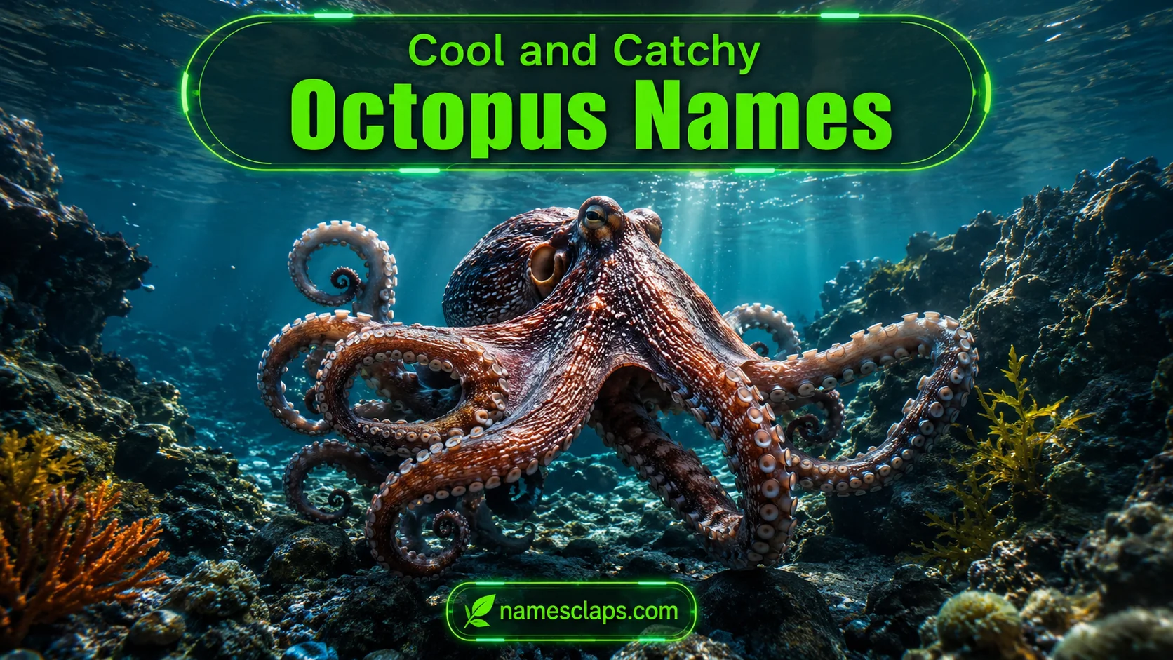 Cool And Catchy Octopus Names