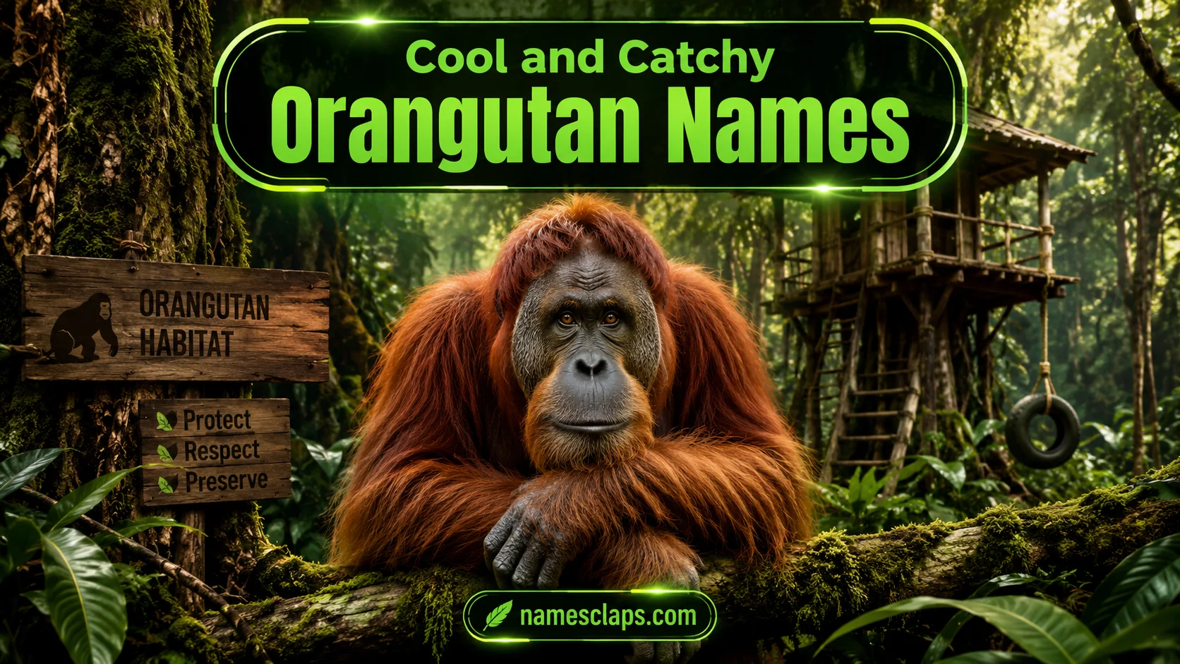 Cool And Catchy Orangutan Names