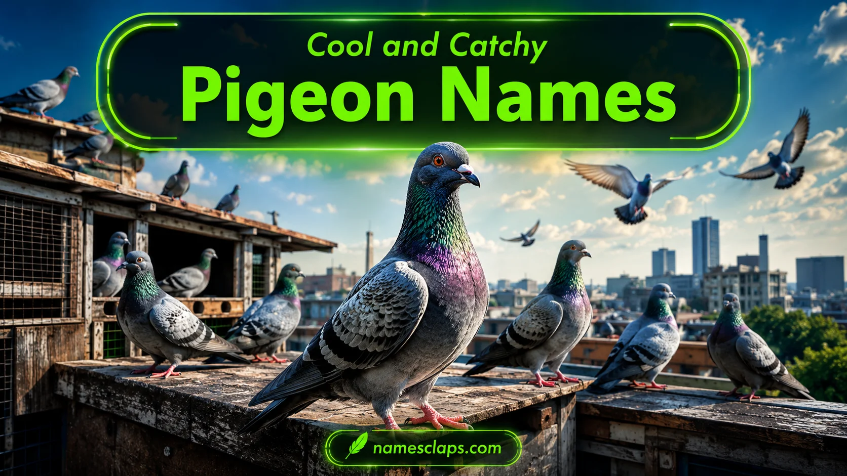 Cool And Catchy Pigeon Names