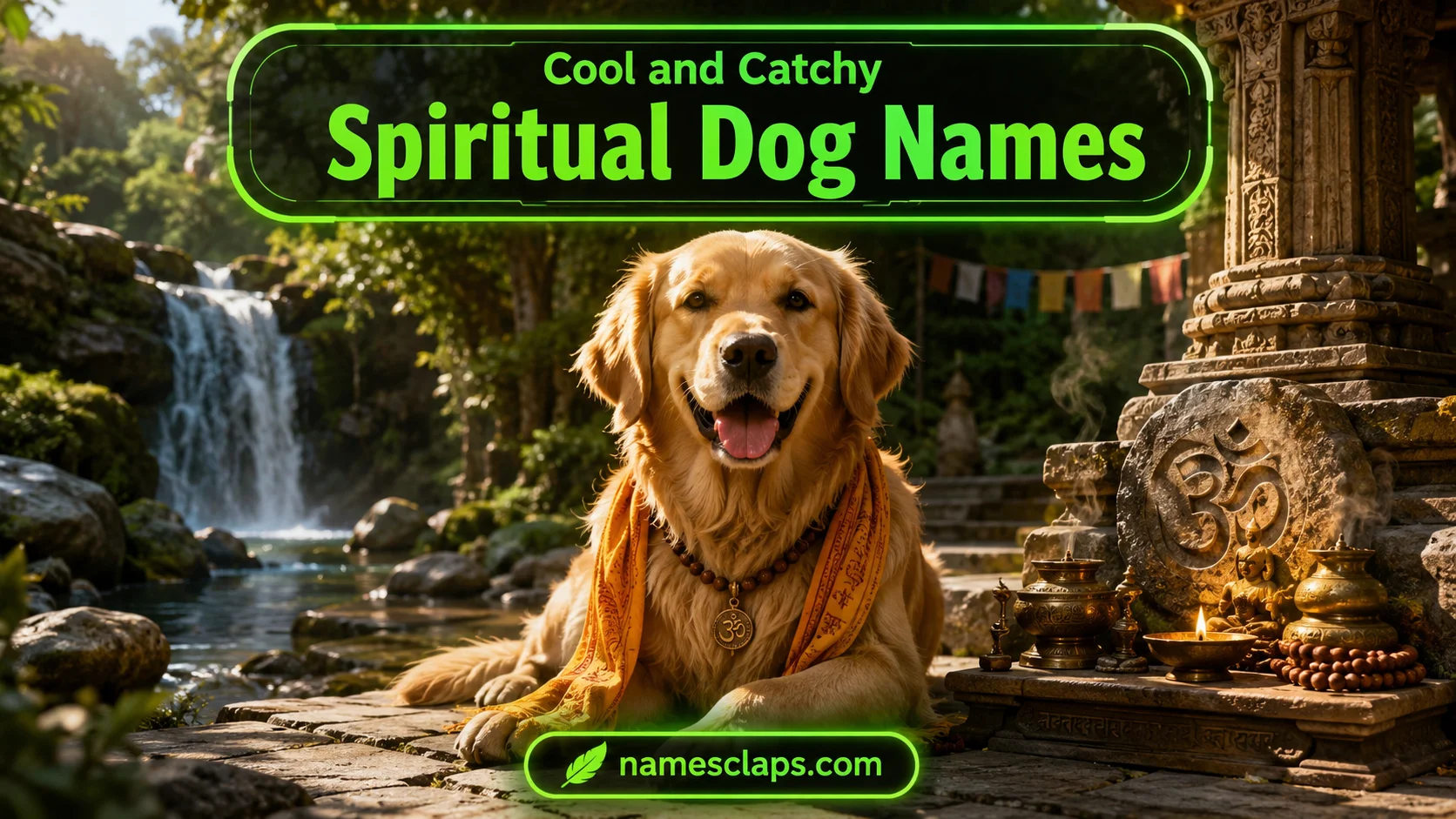 Cool And Catchy Spiritual Dog Names
