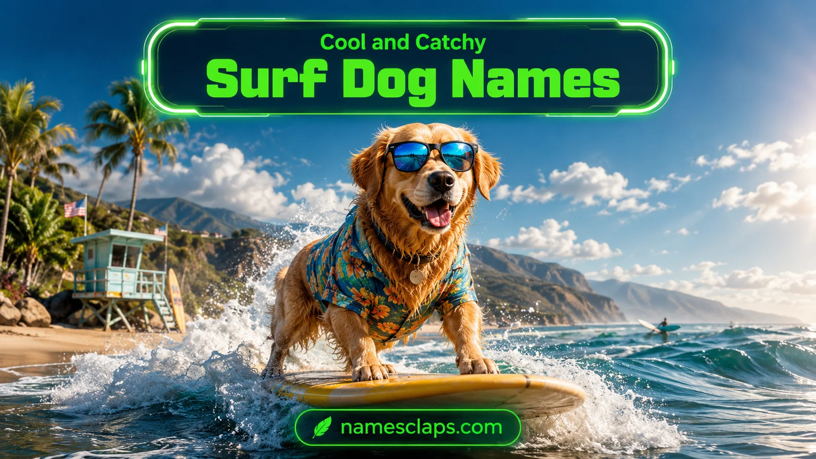 Cool And Catchy Surf Dog Names