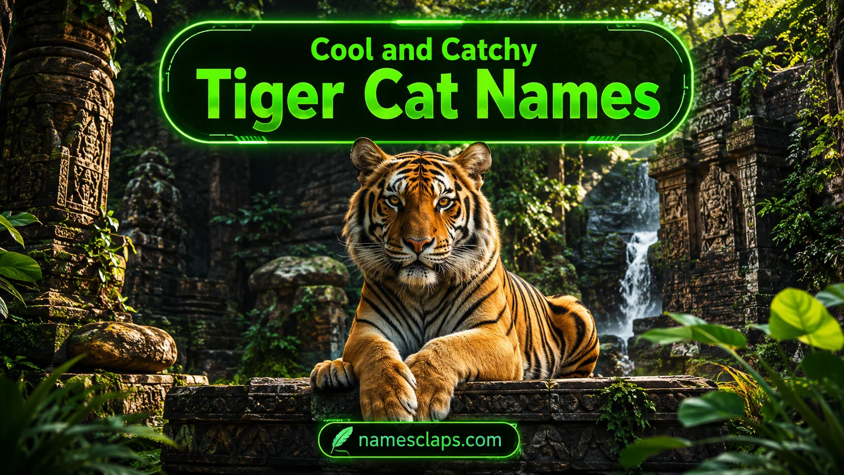 Cool And Catchy Tiger Cat Names