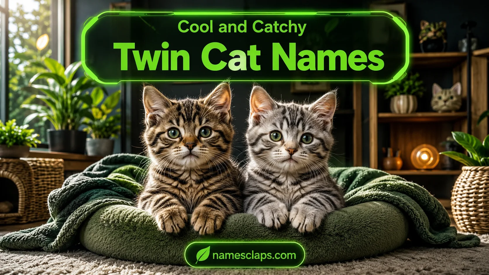 Cool And Catchy Twin Cat Names