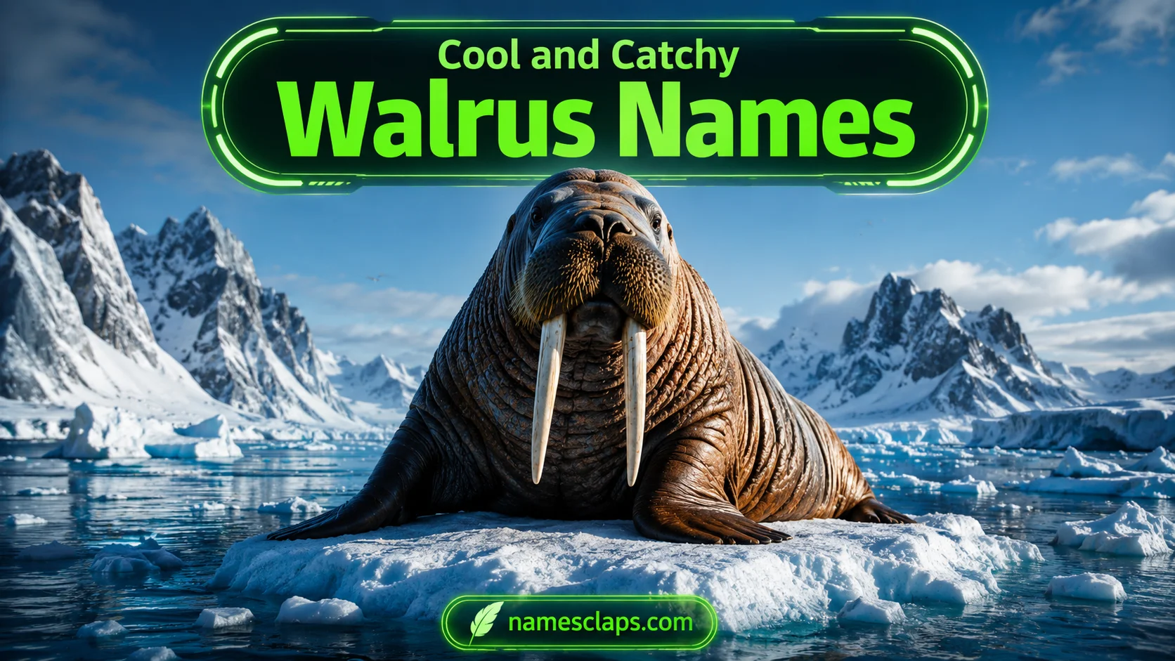 Cool And Catchy Walrus Names