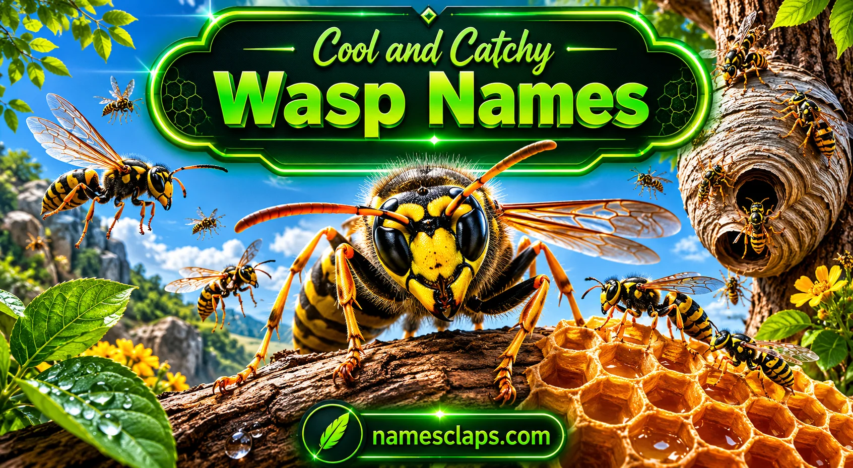 Cool And Catchy Wasp Names