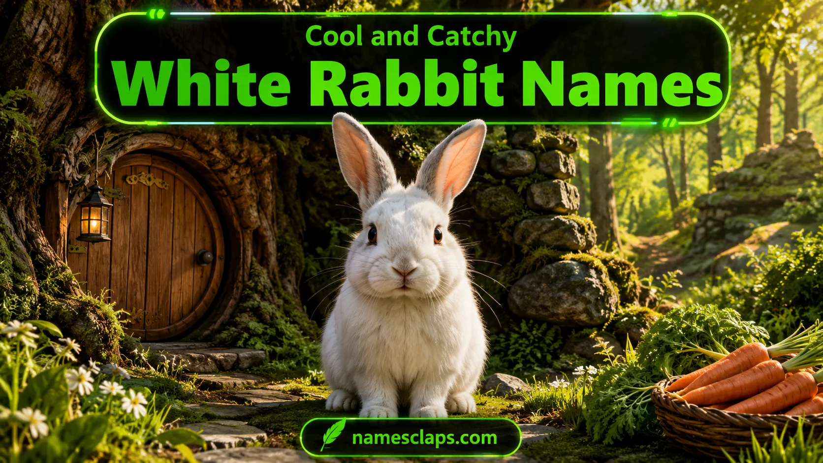 Cool And Catchy White Rabbit Names
