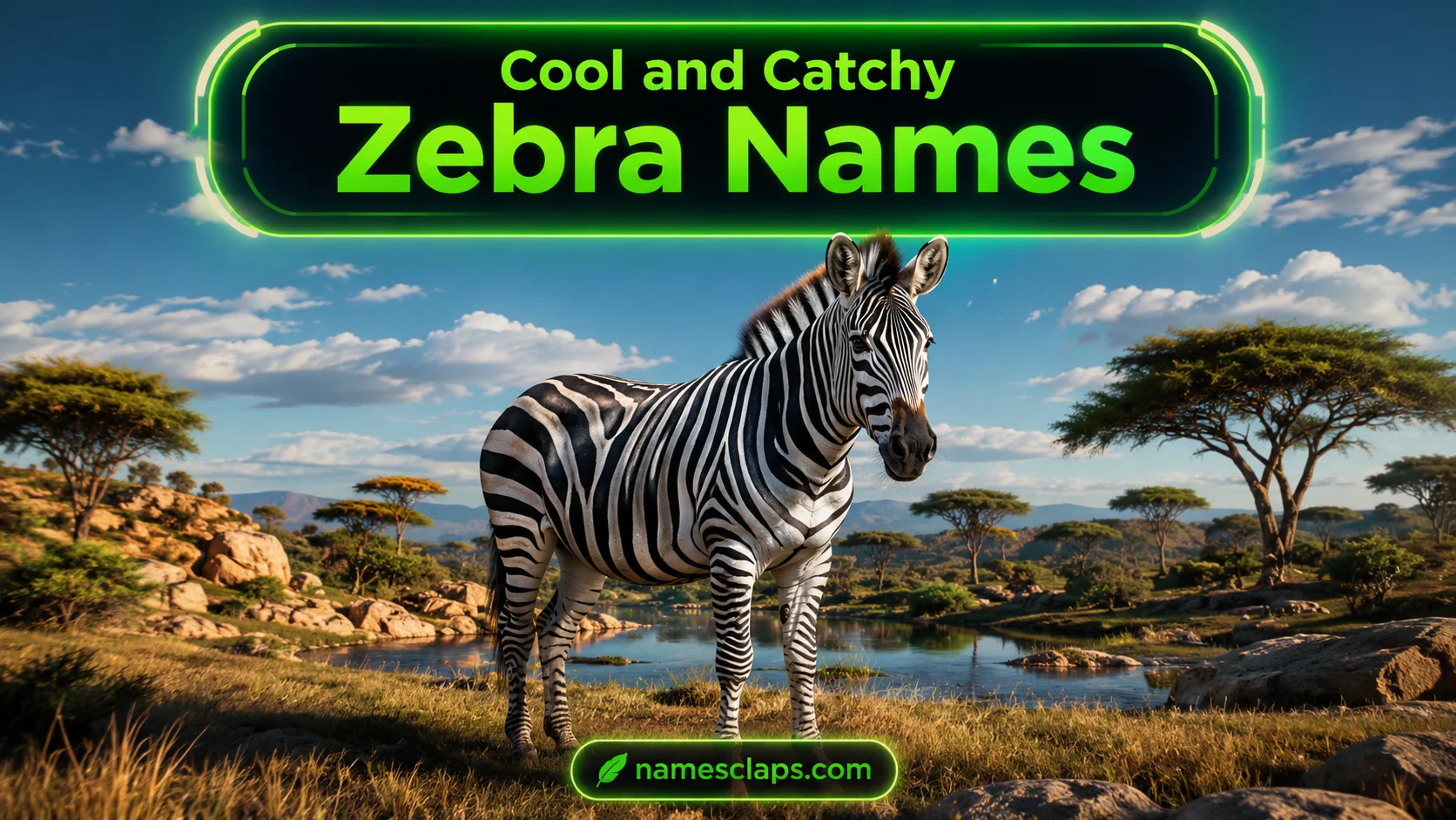 Cool And Catchy Zebra Names
