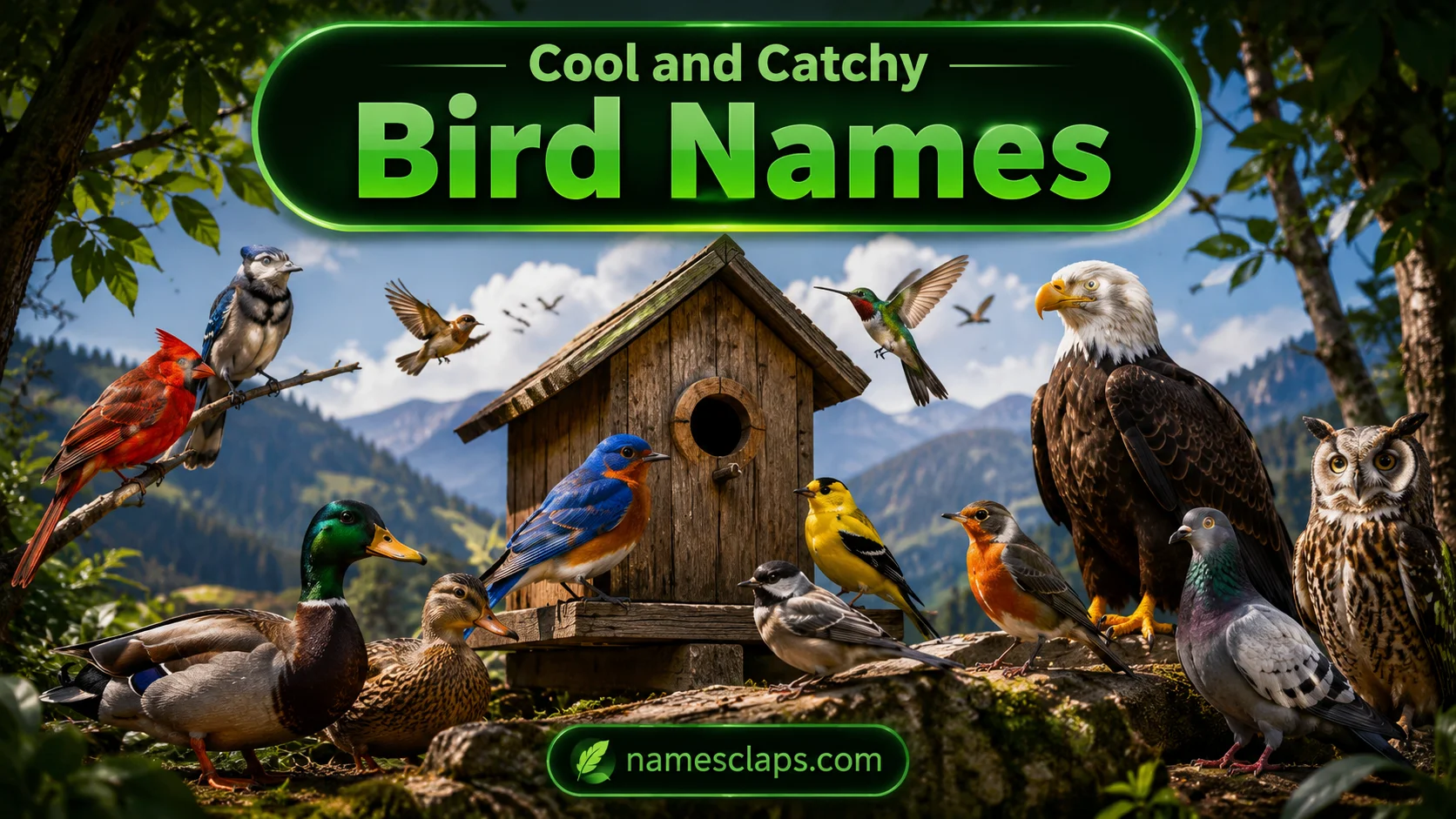 Cool And Catchy Bird Names