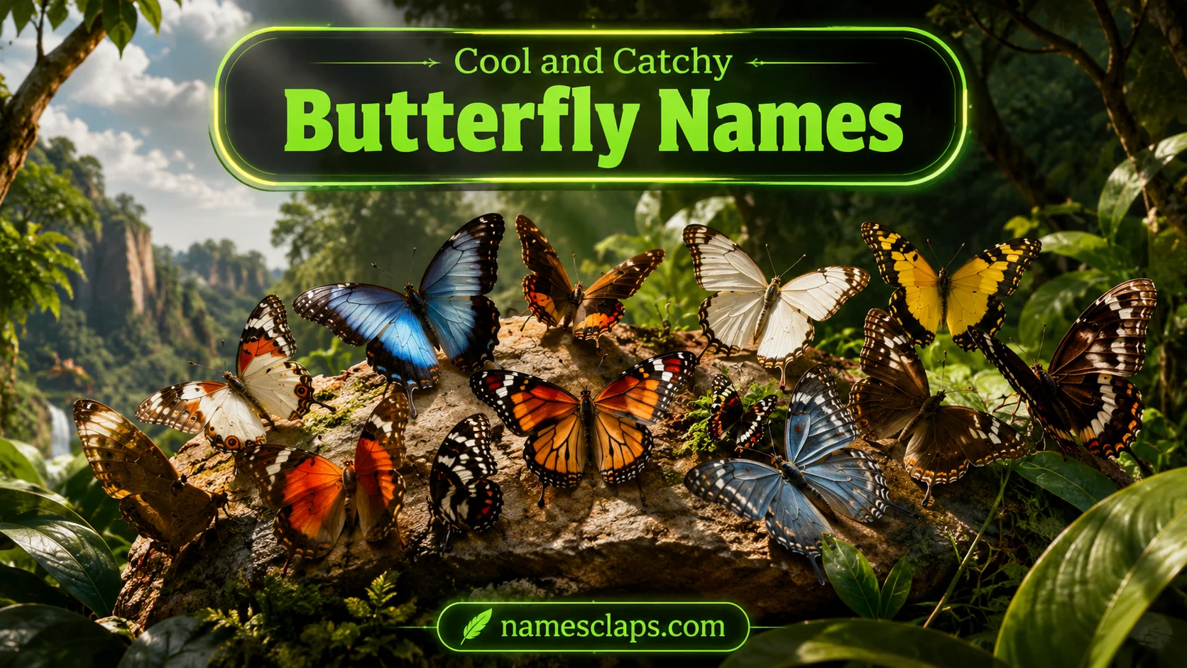 Cool And Catchy Butterfly Names