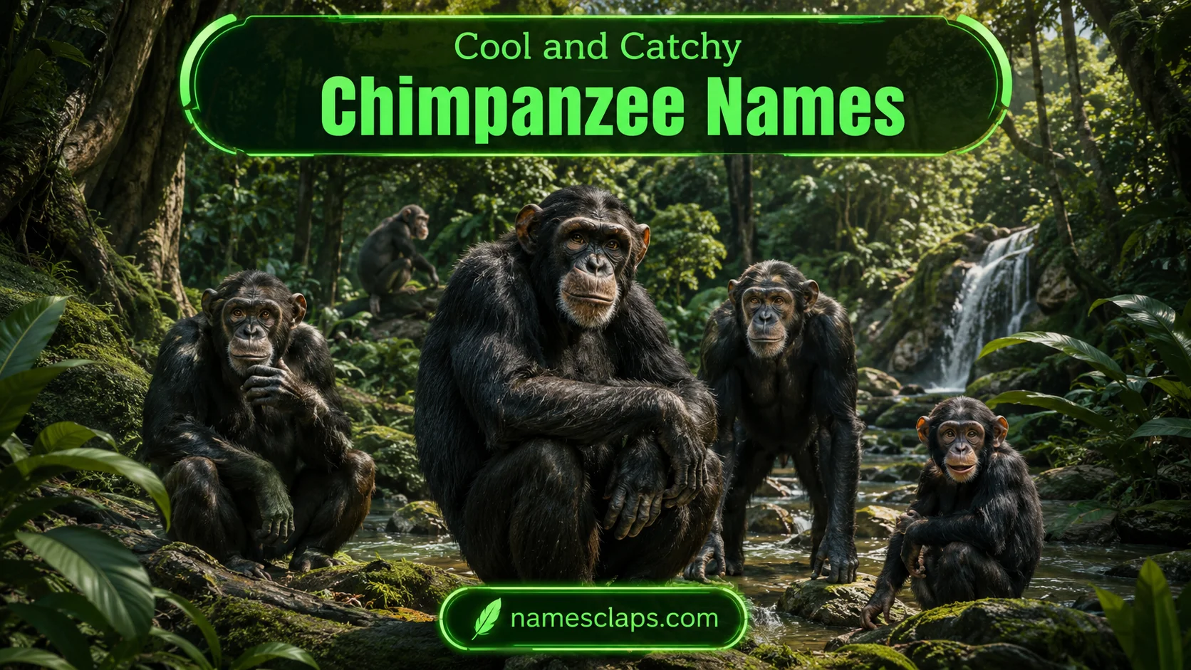 Cool And Catchy Chimpanzee Names