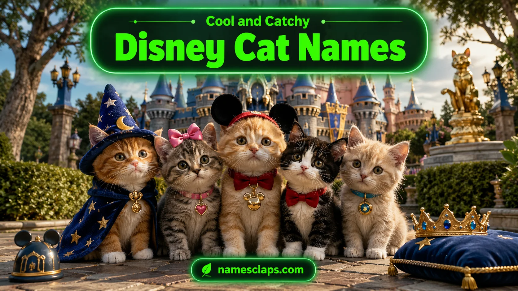 Cool And Catchy Disney Cat Names