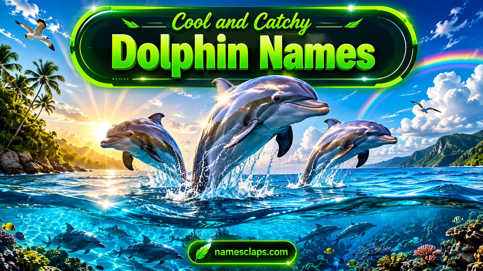 Cool And Catchy Dolphin Names
