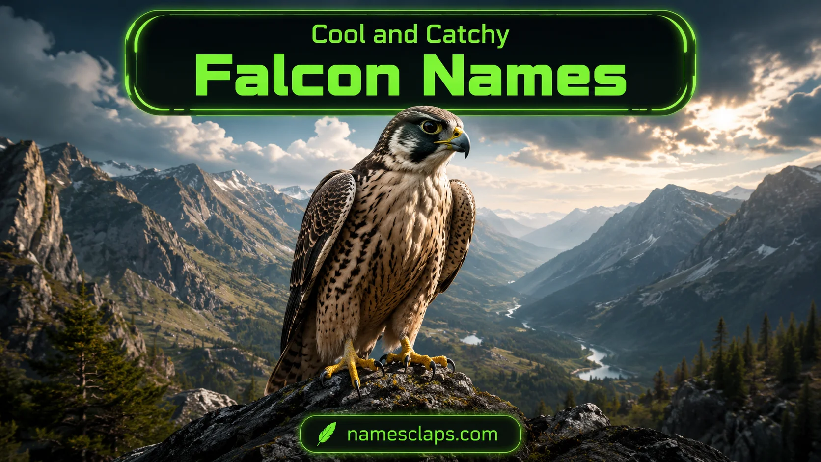 Cool And Catchy Falcon Names