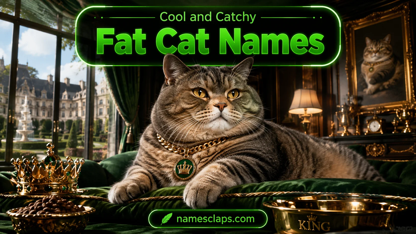 Cool And Catchy Fat Cat Names