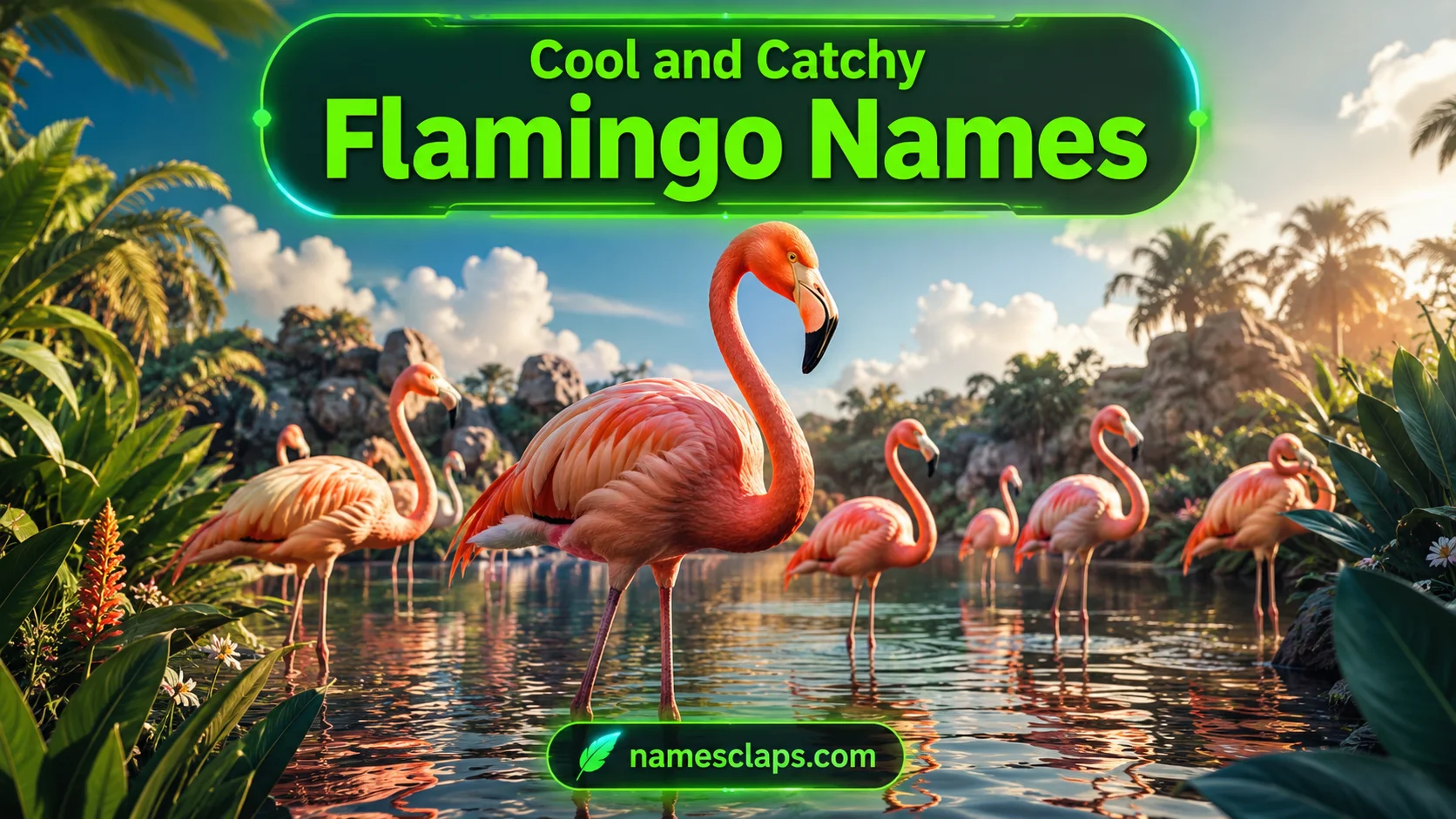 Cool And Catchy Flamingo Names