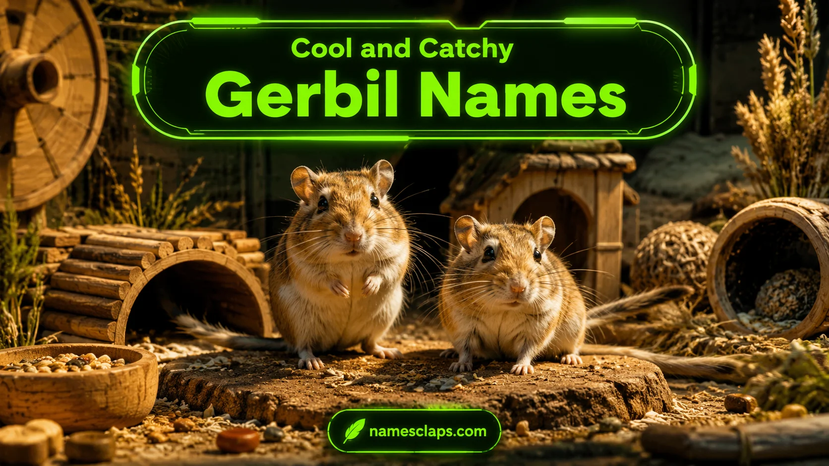 Cool And Catchy Gerbil Names