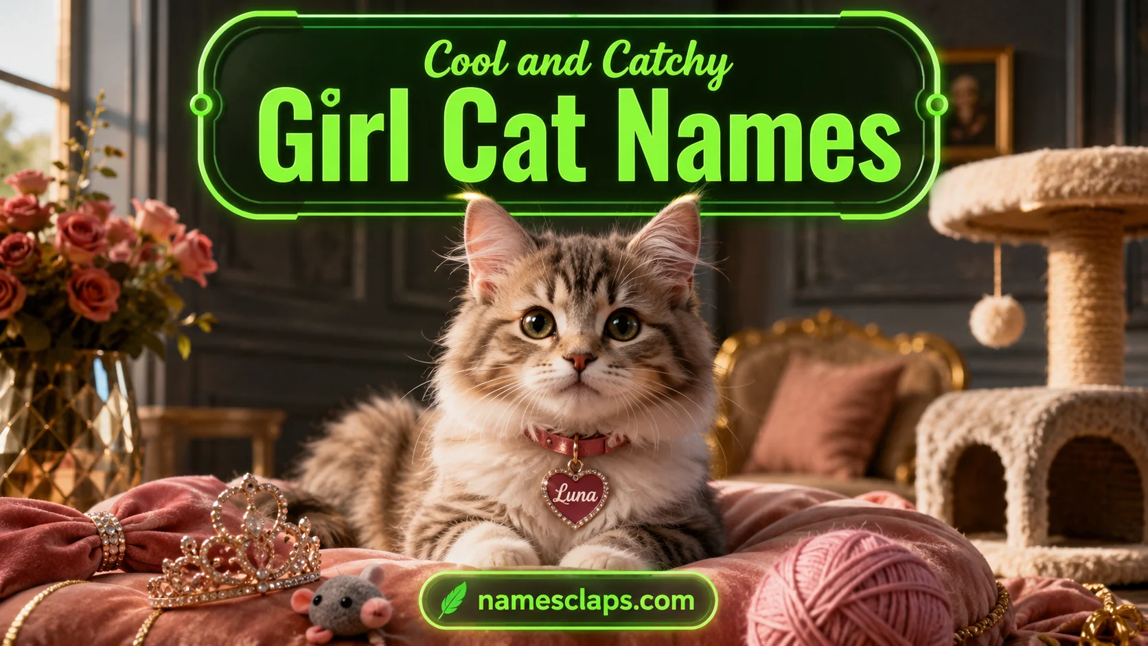 Cool And Catchy Girl Cat Names