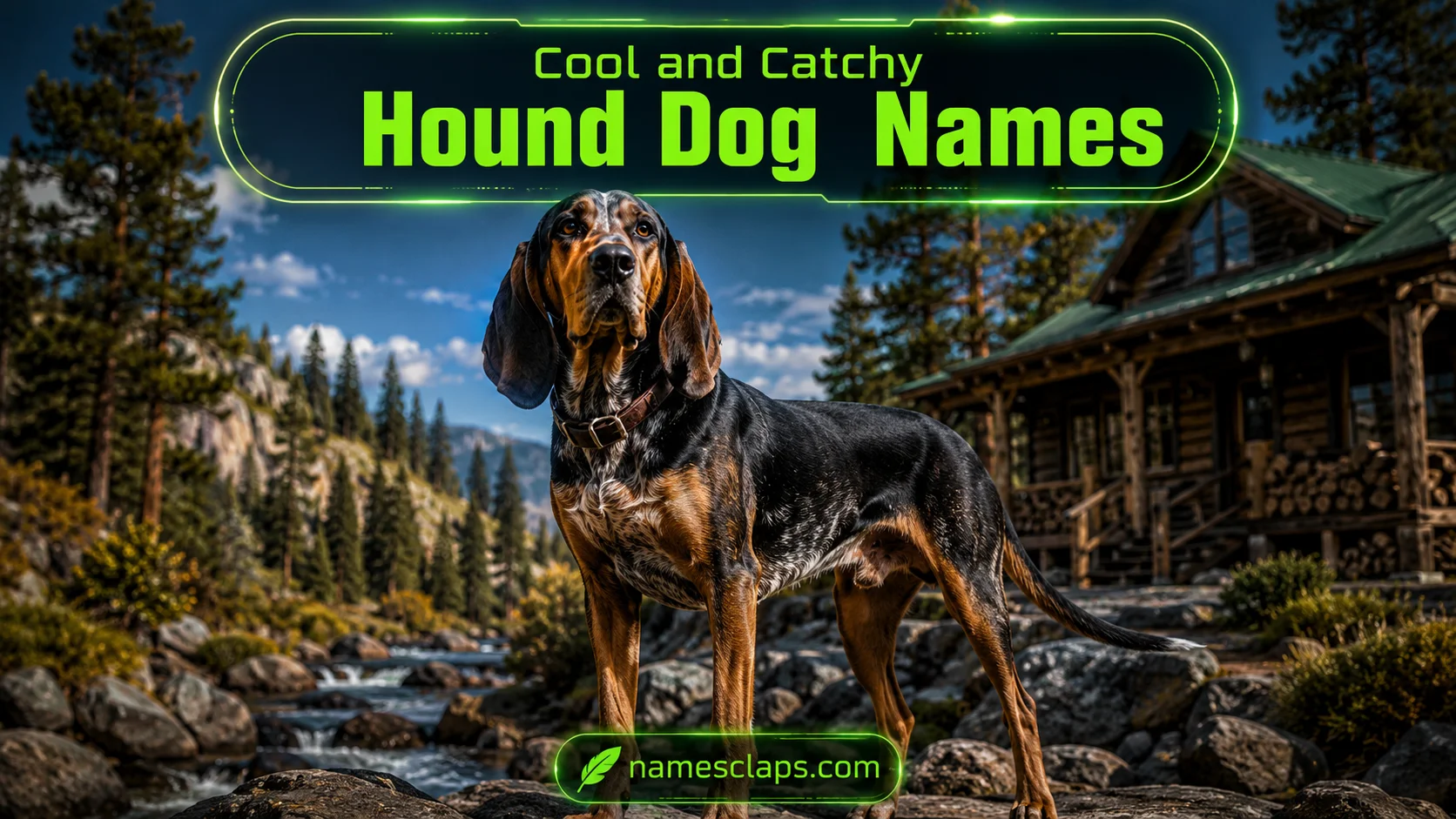 Cool And Catchy Hound Dog Names